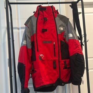The North Face Men’s Red, Gray & Black Steep Tech Ski Jacket